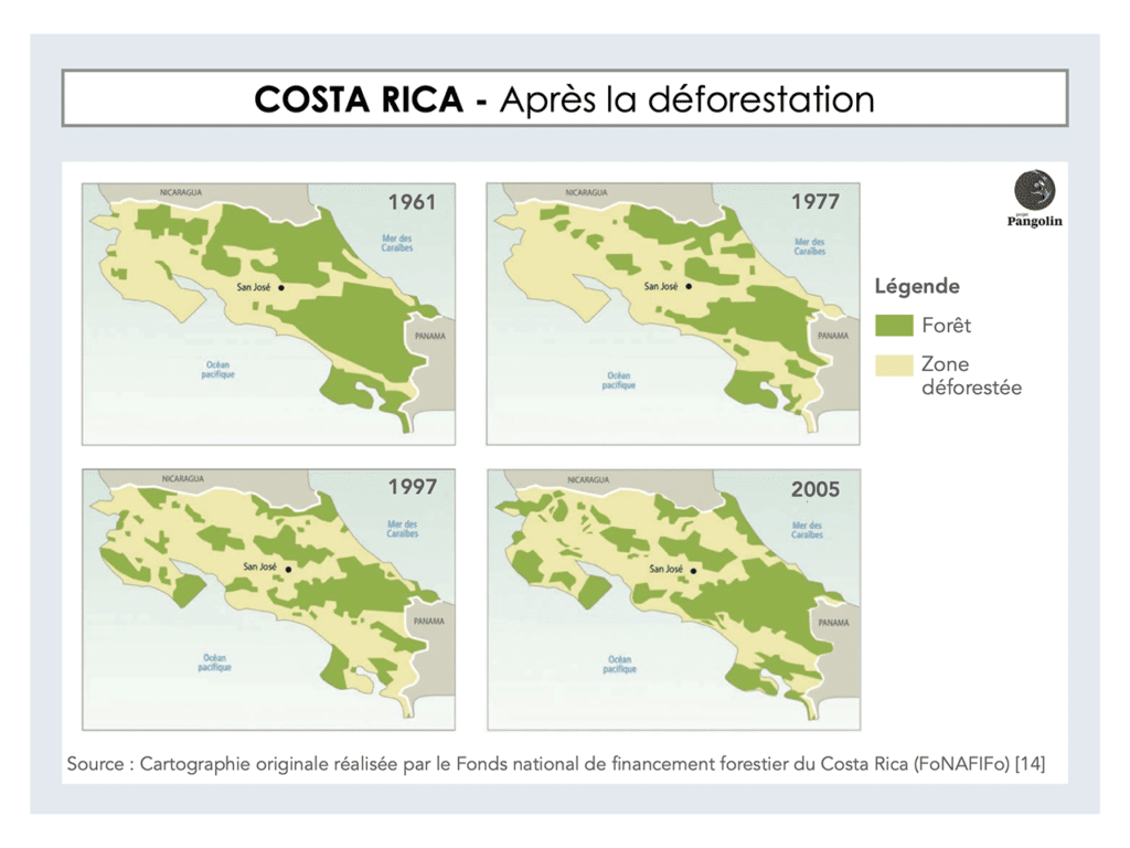 Costa Rica - Après la déforestation